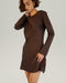 THEIA SILK-SATIN MINI DRESS